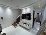 Sobrado em Vila Tupi, Praia Grande/SP de 58m² 2 quartos...