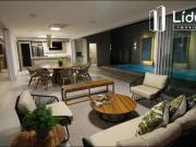 Sobrado moderno no condomínio horizontal Jardins Lisboa