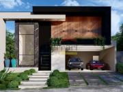 Sobrado novo à venda com 4 suítes no condomínio Reserva...