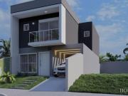 Sobrado para venda em Umbará de 127.70m² com 3 Quartos,...