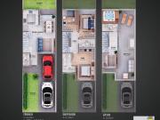 SOBRADO TRÍPLEX 3 QUARTOS 1 SUÍTE E TERRAÇO BAIRRO CAJURU