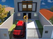 Sobrados 2 dormitórios, sala para dois ambientes, espaço...