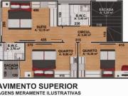 Sobrados em condomínio com 3 dormitórios, 2 vagas e 115...