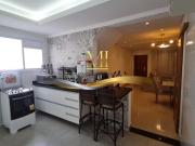 Sobreposta Térrea Aparecida Santos SP com 3 suítes C/Ar...