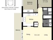 Solid top floor unit!