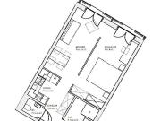 Sonnige 1,5 Zimmer Wohnung – Erstbezug in den DC Flats...