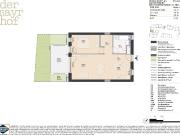 Sonnige 2 Zimmer Gartenwohnung in ruhiger Lage Erstbezug...