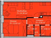 SONNIGE 2 ZIMMER WOHNUNG MIT BALKON
