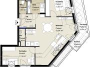 Sonnige 3 Zimmer Dachgeschoßwohnung mit zwei Terrassen...