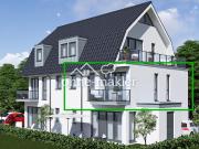 Sonnige Obergeschosswohnung mit Balkon, Carport, in...