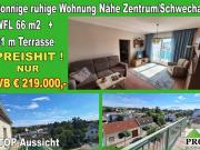 Sonnige ruhige Wohnung mit großer Terrasse Nähe Zentrum...