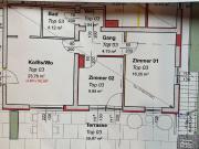 Sonnige Terrassenwohnung mit Gartenanteil