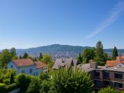SONNIGER BALKON MIT WEITSICHT BIS AUF DEN UETLIBERG