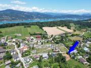 Sonniges Baugrundstück mit Blick auf die Karawanken