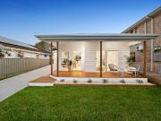 Sophisticated Retreat Steps from the Lake