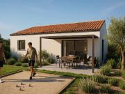 Sorgues Terrain viabilisé de 450 m² + Villa T3 de plain...