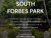 South Forbes Park backing Manila Polo Club 3,235 sq.meters