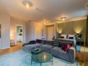 Spacious 1 room apartment with upscale furnishings at...
