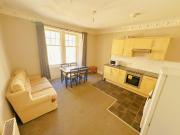 Spacious 3 bedroom top floor flat city centre