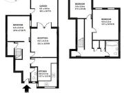 Spacious and Modern 3/4 Double Bedroom Garden Flat
