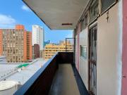 spacious bachelor flat on the top fl.