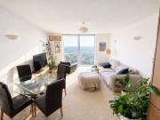 Spacious furnished 2 bed 2 bath top floor flat