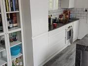 Spacious furnished three bedroom flat with garden