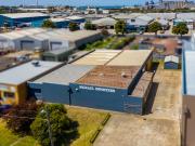 Spacious Industrial Shed with Multiple Work Zones