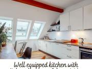 Spacious, quiet, sauna top floor apartment in Prenzlauer...