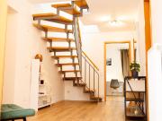 Spacious, sunlit penthouse maisonette with large rooftop...
