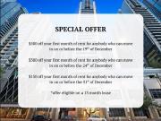SPECIAL OFFER: $500* OFF YOUR FIRST MONTH OF RENT