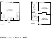 Split Level Apartment in Warehouse Conversion