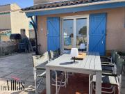 St Pierre la mer, maison avec rooftop vue mer et étangs