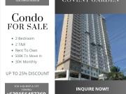 Sta Mesa Condo Rent To Own 2 BR for Sale as low as 30K...
