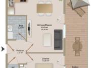 stadtliebhaber aufgepasst! 2 raum single wohnung mit...