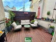 Hervorragende Stadtwohnung mit Terrasse in ruhiger...