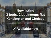 Stanhope Gardens, London SW7, 3 bed flat to rent, £4,999...