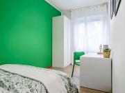 Stanza singola con finestra a Milano