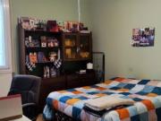 Stanza singola per ragazza lavoratrice