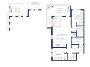 Sterling 2 Bedroom, 2 Bathroom B7