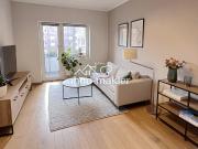 Stilvoll möblierte 3 Zimmer Wohnung mit Südost Loggia in...