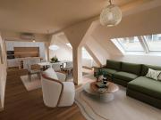 Stilvolle Dachgeschoss Wohnung mit Terrasse! Erstbezug!
