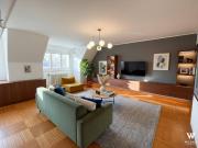 Stilvolle Dachgeschosswohnung im Grünen – Ruhelage nahe...