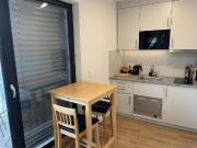 Stilvolle, möblierte 1 Zimmer Studio Wohnung mit Balkon...