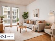 Stilvolles Wohnen mit Balkon über den Dächern der Stadt