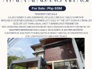 strictly for buyer only* 3br Double corner lot in Ayala...