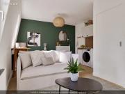 Studio 1 pièce 19 m²