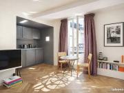 Studio 1 pièce 24 m²