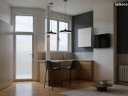 Studio 1 pièce 24 m²