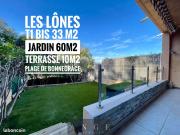 Studio 1 pièce 33 m²